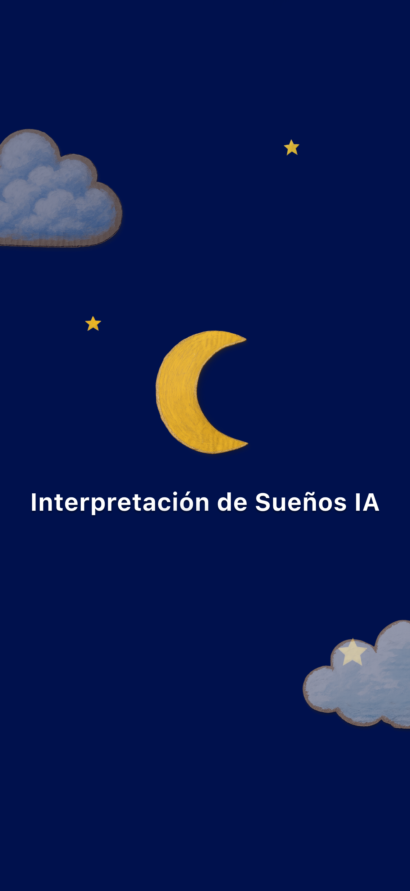 Pantalla de Bienvenida