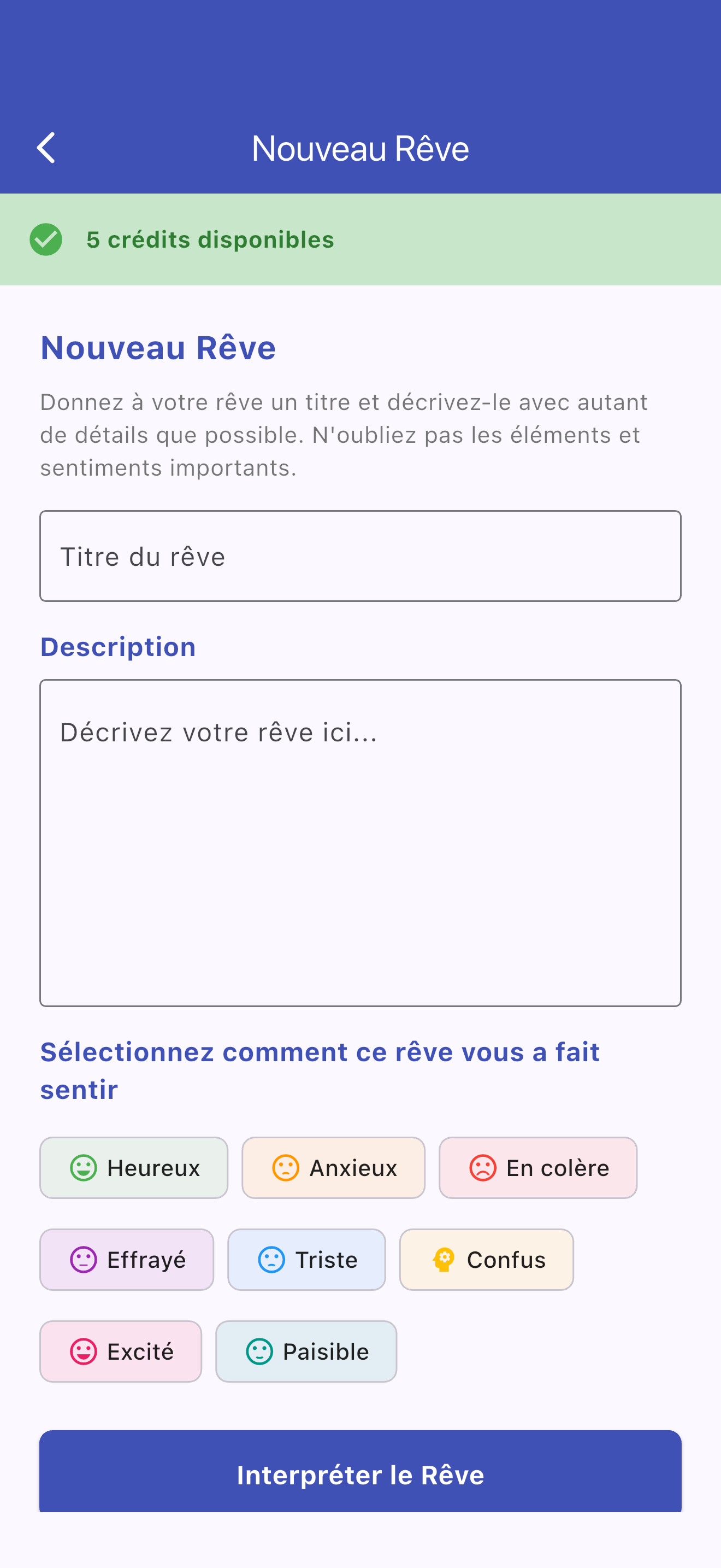 Enregistrer les Rêves