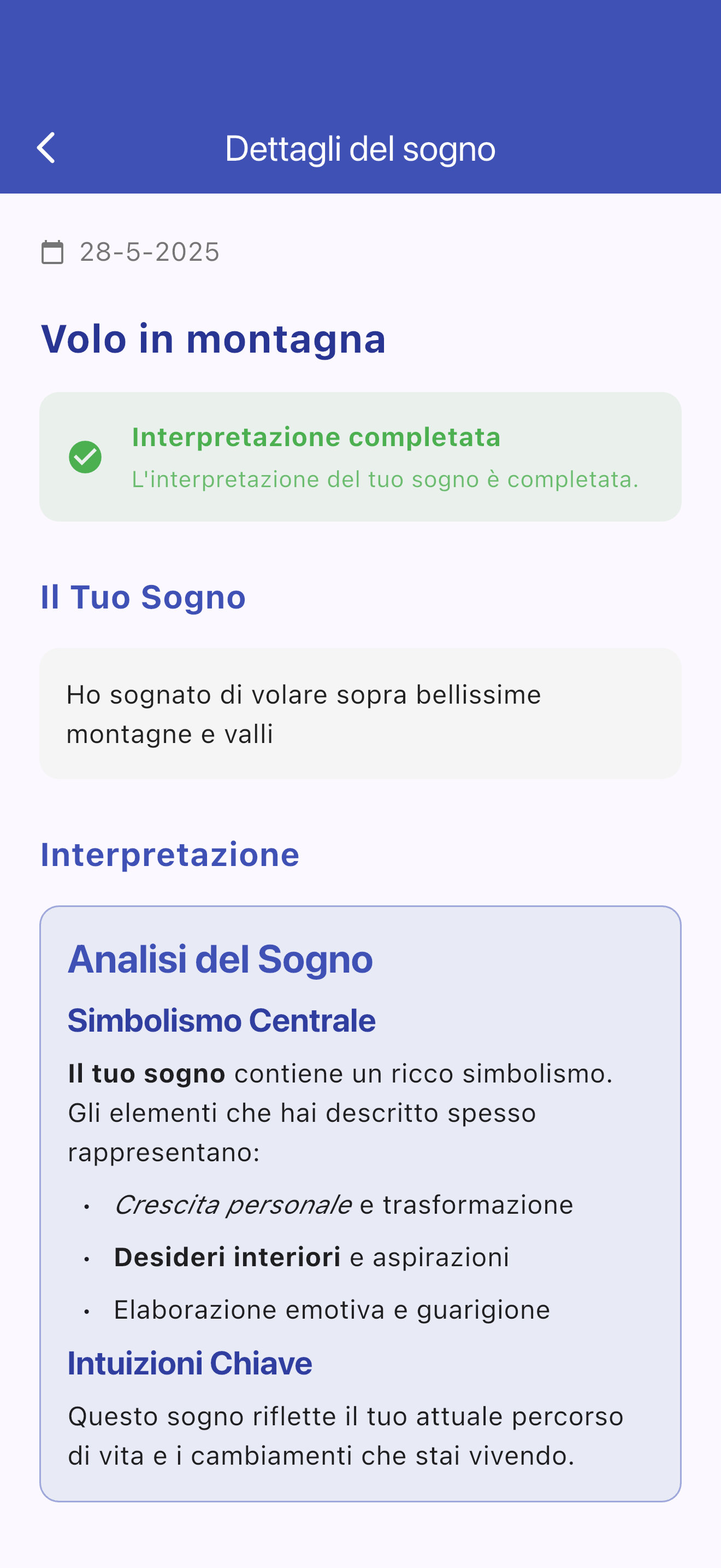 Interpretazione IA